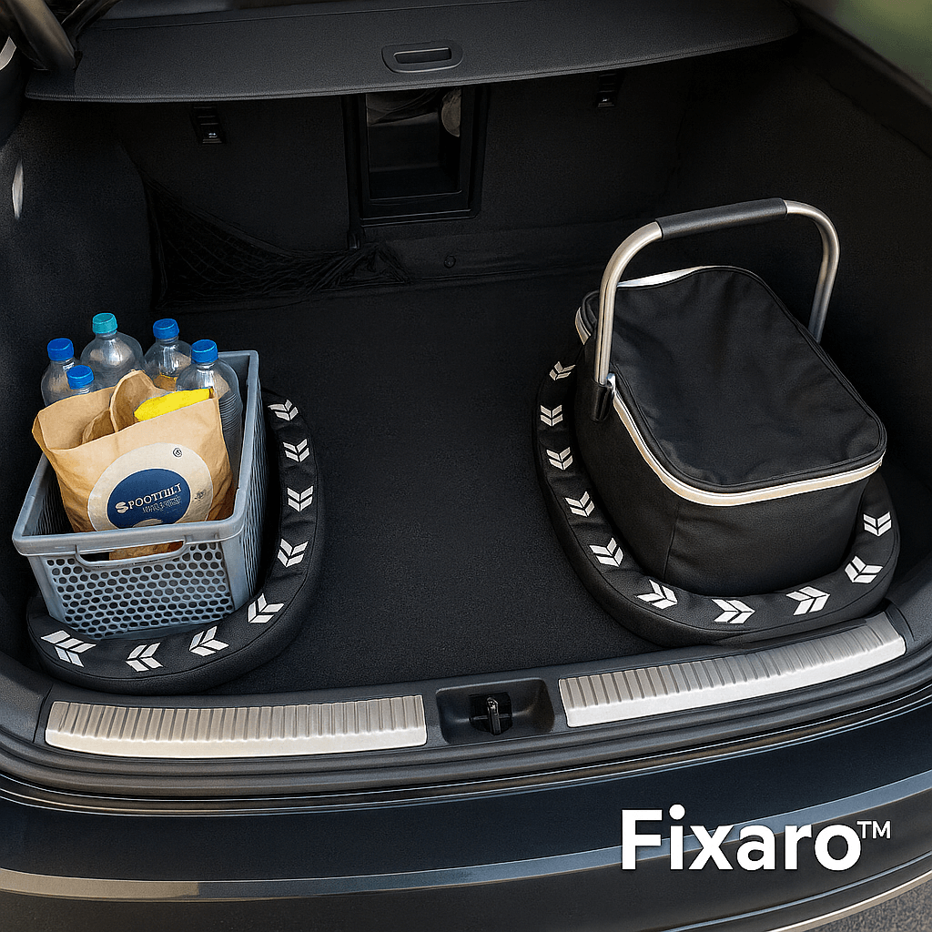 RETEYO Fixaro™ - Flexibler & rutschfester Kofferraum Organizer fixiert Gepäck