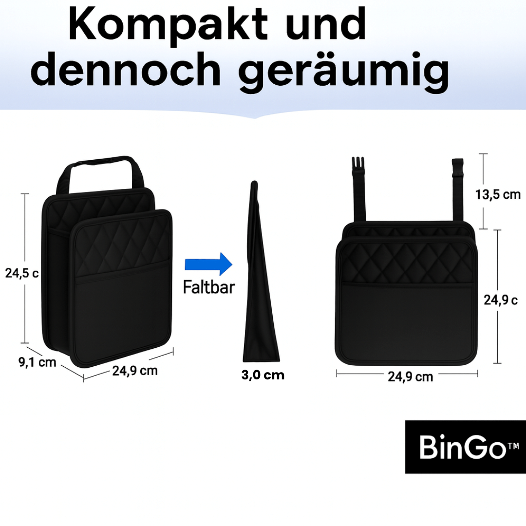 RETEYO BinGo™ - Vielseitiger Organizer sorgt für Ordnung im Fahrzeug